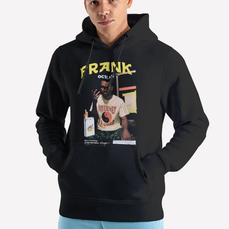 Unisex Hoodie Black Vintage Frank Ocean Blond Merch Shirt