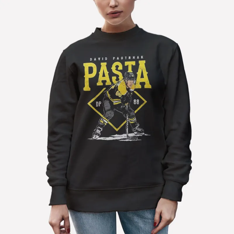Unisex Sweatshirt Black David Pastrnak For Boston Bruins T Shirt
