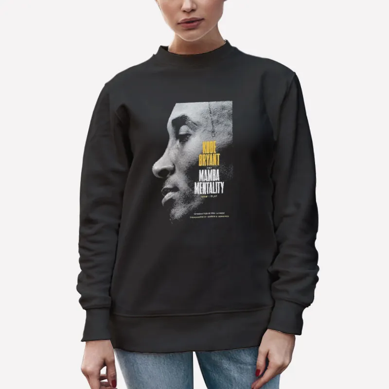 Unisex Sweatshirt Black Kobe Bryant The Mamba Mentality Shirt