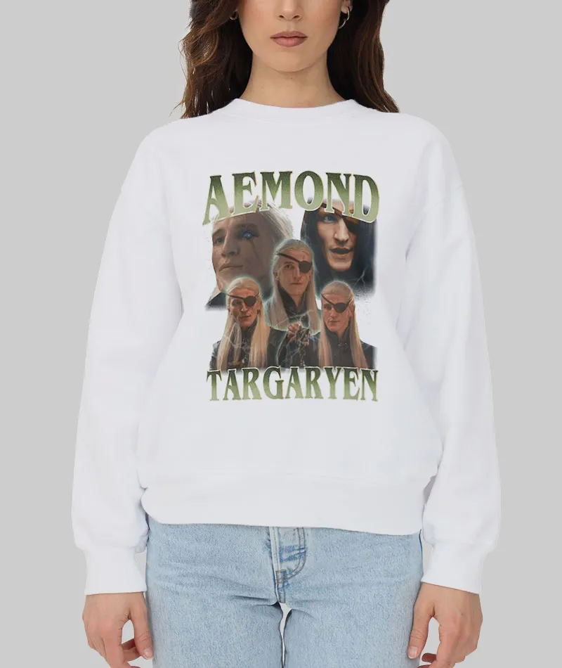Unisex Sweatshirt Vintage Inspired Aemond Targaryen Shirt