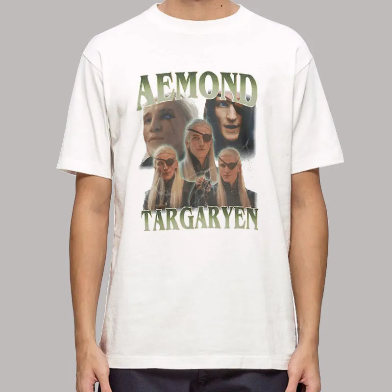 Vintage Inspired Aemond Targaryen Shirt