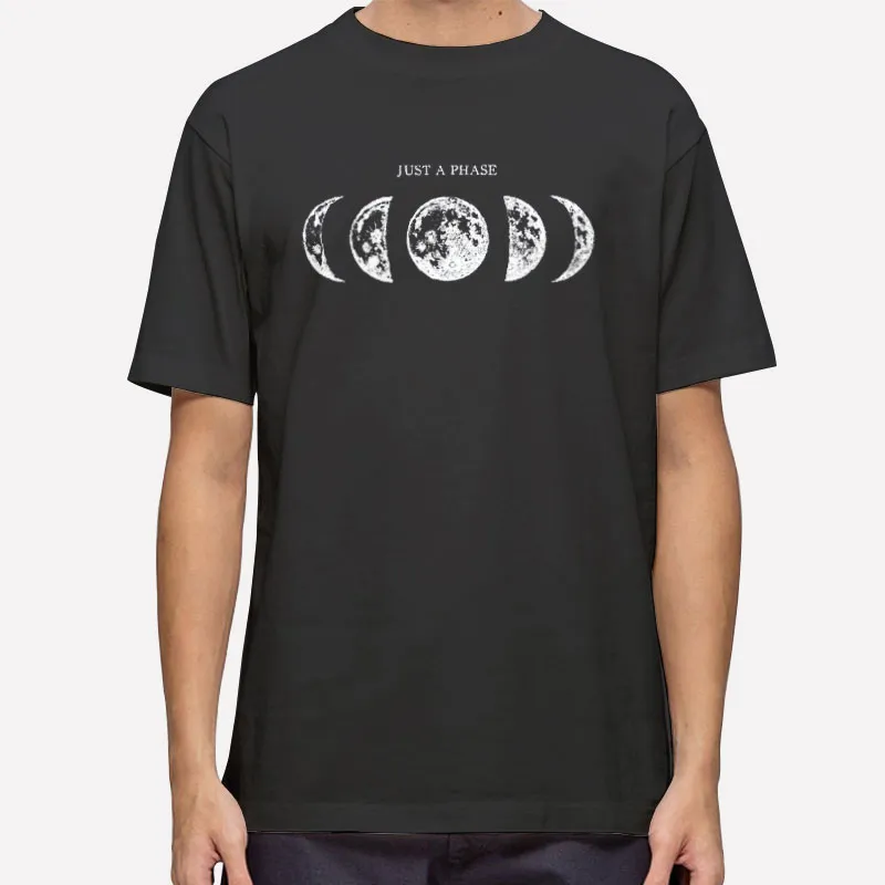 Vintage Inspired Moon Phase Shirt