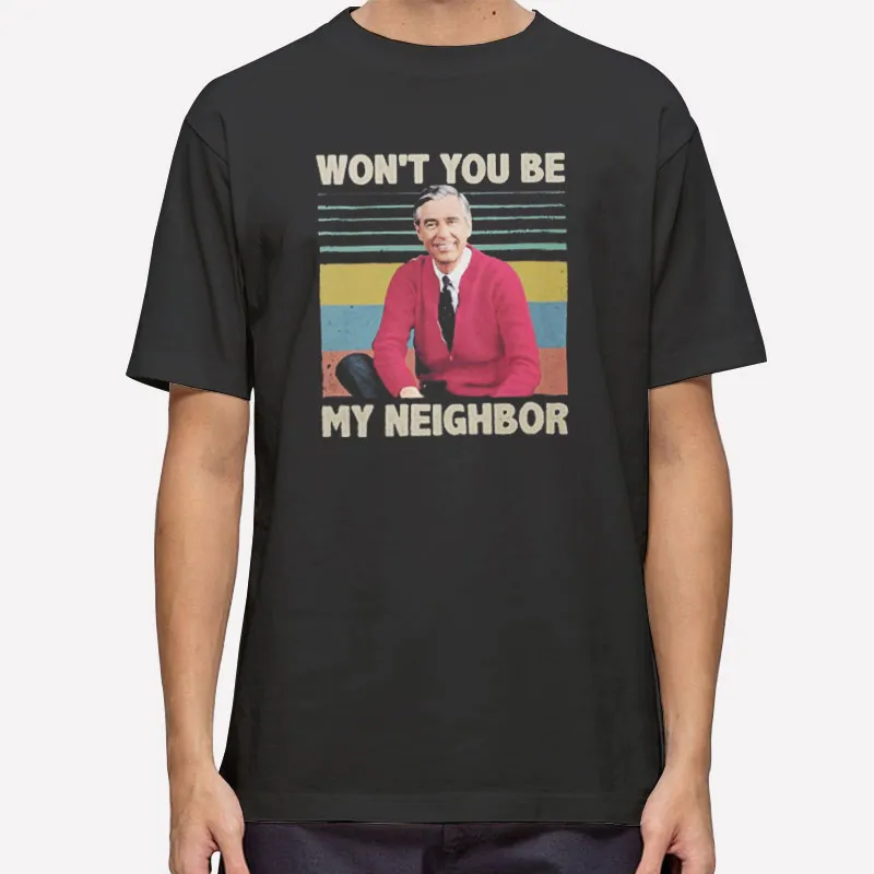 Vintage Won't You Be My Neighbor T Shirt