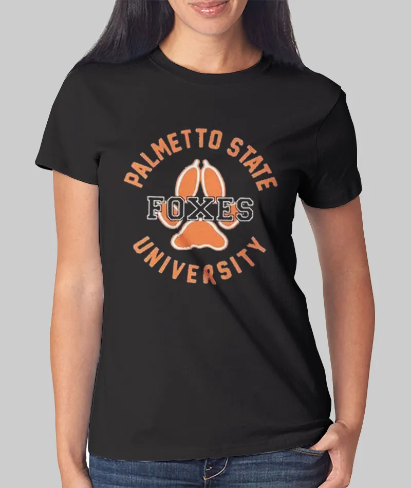 Women T Shirt Palmetto State Foxes University T Shirt