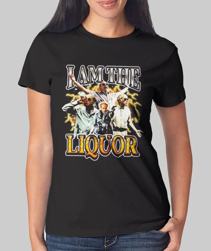 Women T Shirt Retro Vintage I Am The Liquor T Shirt