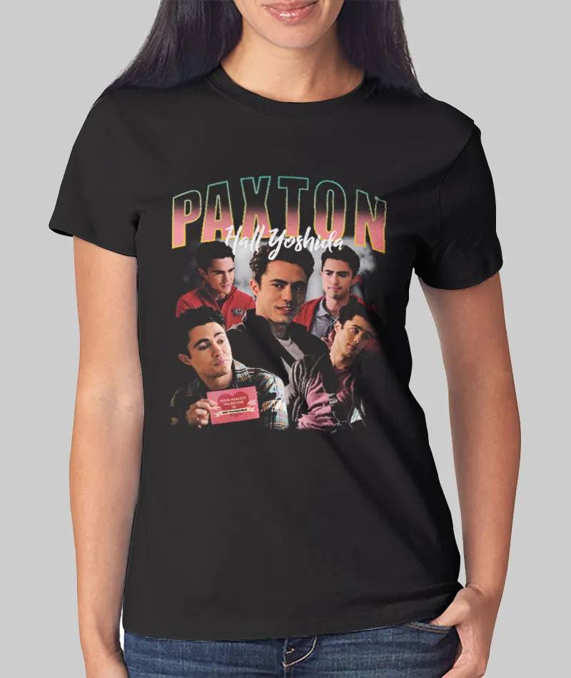 Women T Shirt Retro Vintage Paxton Hall Yoshida Shirt