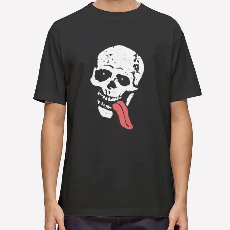Breaking Bad Tongue Jesse Pinkman Skull Shirt Tee