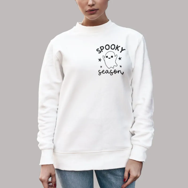 Funny Spooky Season Halloween Ghost Sweatshirt