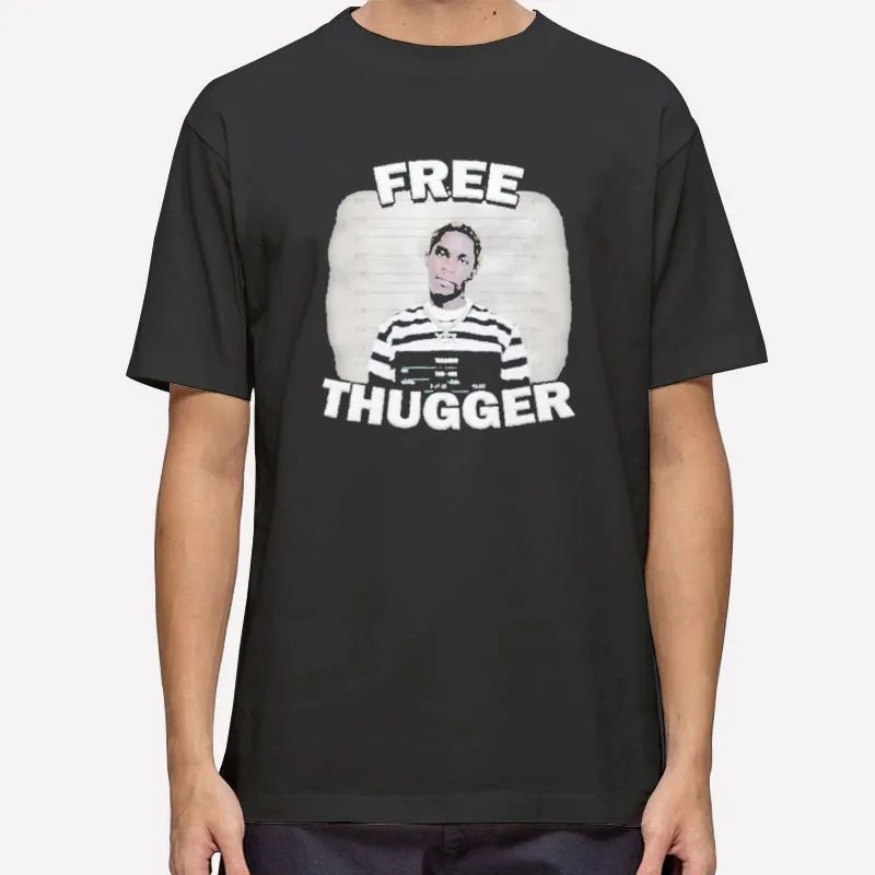 Retro Vintage Free Thugger Shirt Tshirt