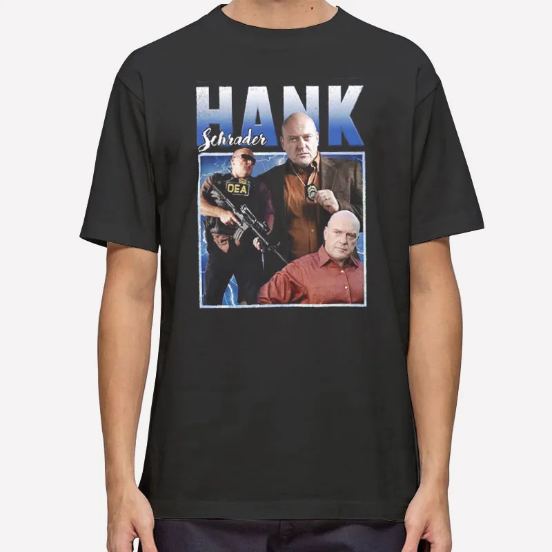 Retro Vintage Hank Schrader T Shirt