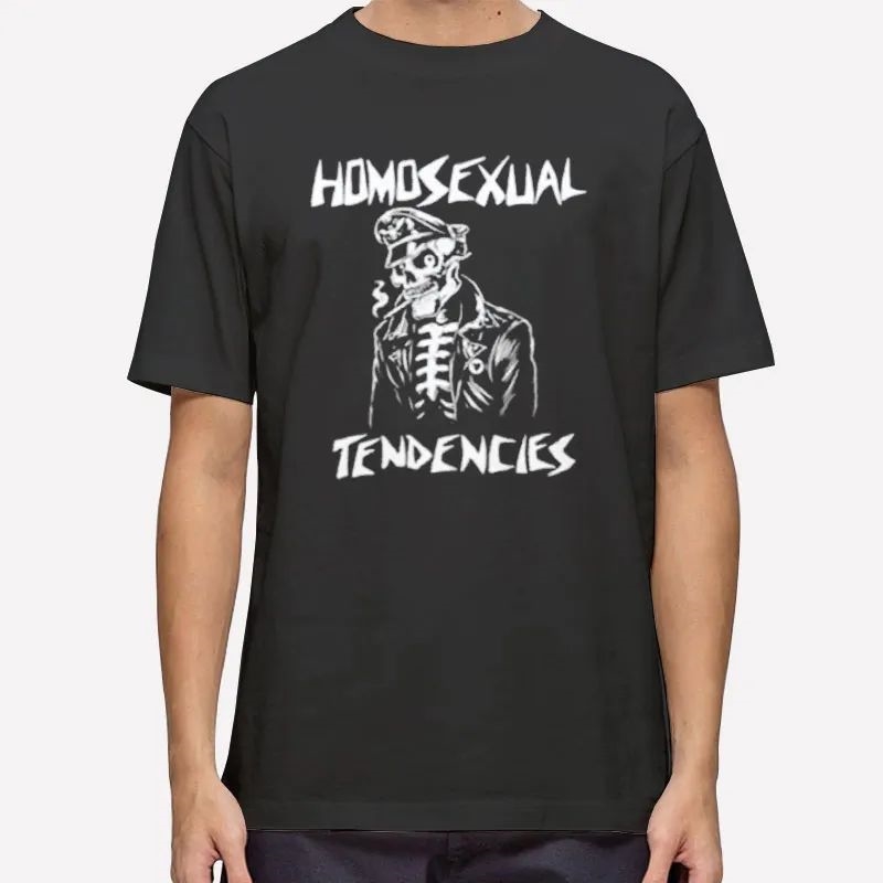 Retro Vintage Homosexual Tendencies Shirt T Shirt