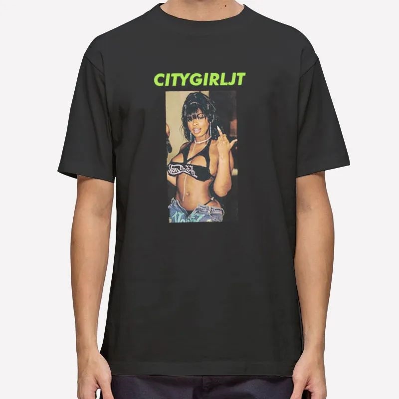 Retro Vintage Jt Merch City Girl Shirt Tshirt