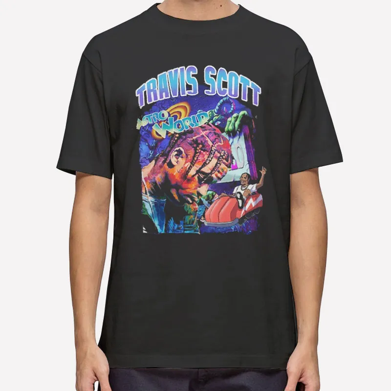 Retro Vintage Travis Scott Astroworld T Shirt