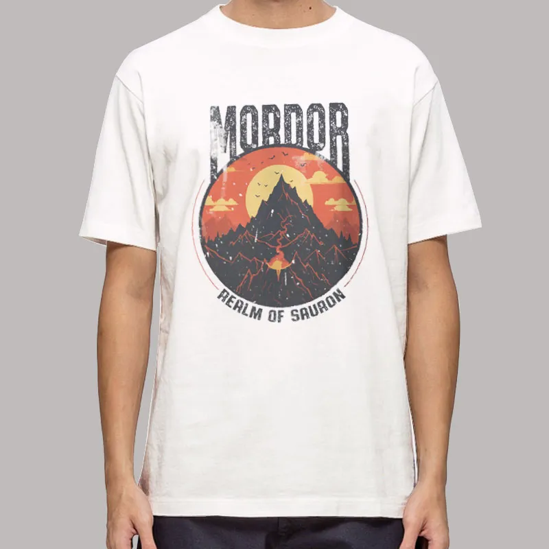 Sauron Hobbit Merch Mordor Lotr Shirt