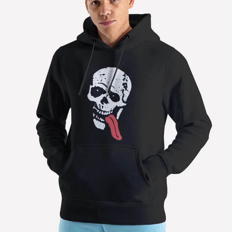 Unisex Hoodie Black Breaking Bad Tongue Jesse Pinkman Skull Shirt