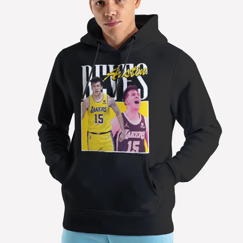 Unisex Hoodie Black Vintage Inspired Austin Reaves Basketball T Shirt