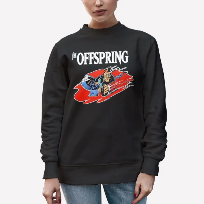 Unisex Sweatshirt Black 90s Vintage The Offspring Bad Habit Shirt