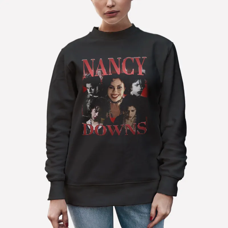 Unisex Sweatshirt Black Retro Vintage Nancy Downs Witches Shirt