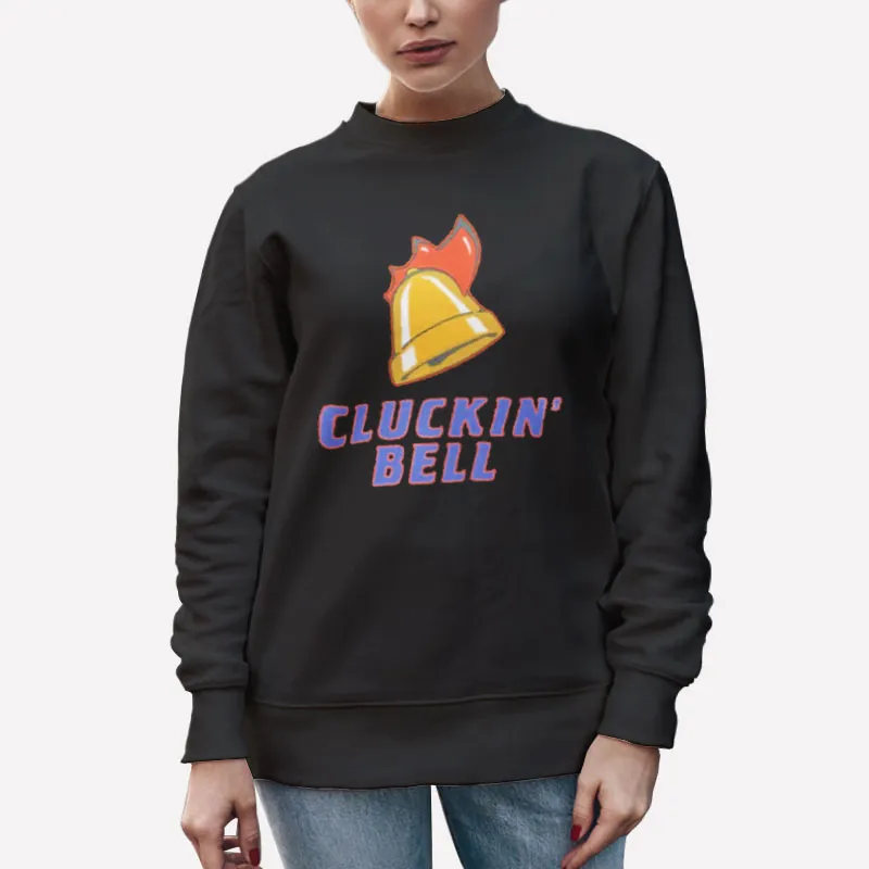 Unisex Sweatshirt Black Taste The Cock Cluckin Bell Shirt