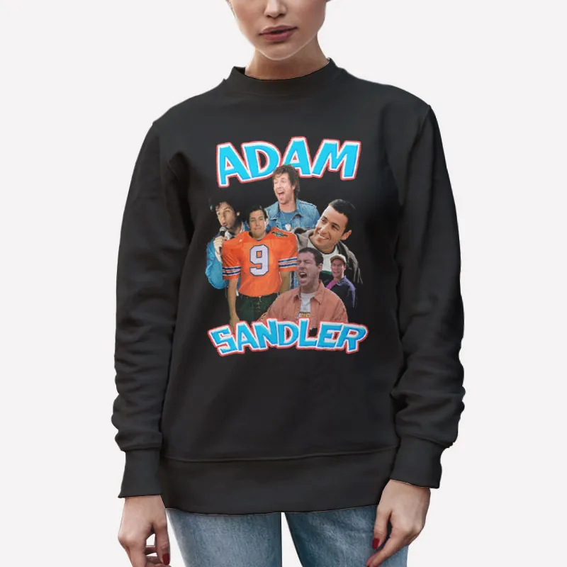 Unisex Sweatshirt Black Vintage Inspired Adam Sandler T Shirt