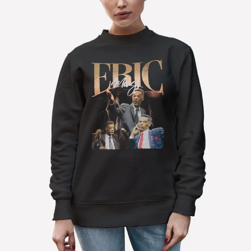 Unisex Sweatshirt Black Vintage Inspired Eric Mays Shirt
