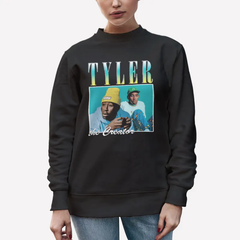 Unisex Sweatshirt Black Vintage Inspired Tyler The Creator Shirt