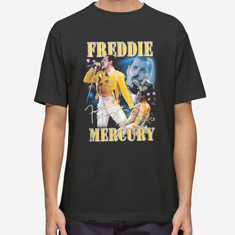 Vintage Freddie Mercury Official Live T Shirt