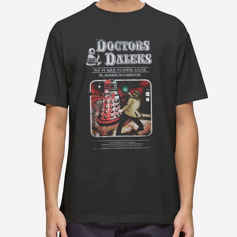 Vintage Inspired Doctors And Daleks Shirt