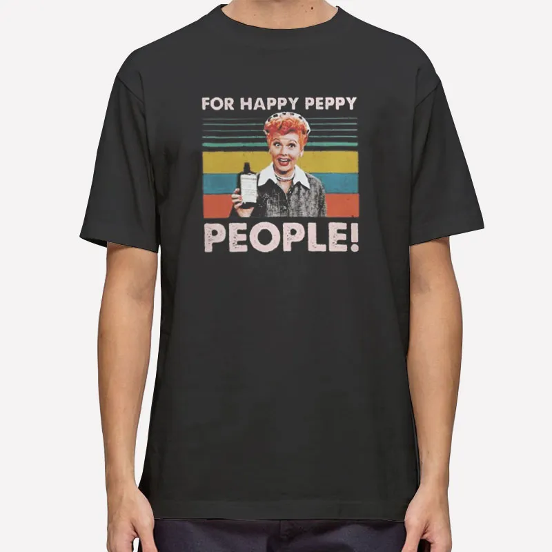 Vintage Pretty Lucy For Happy Peppy People T Shirt