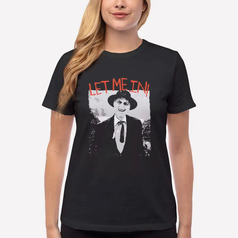 Women T Shirt Black Reverend Henry Kane Poltergeist Themed Cult Horror T Shirt