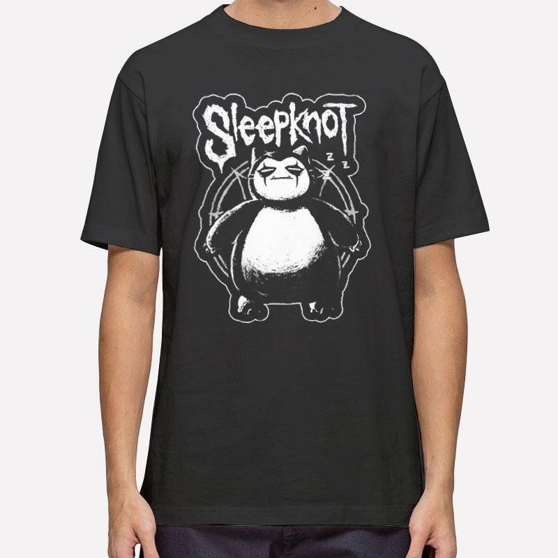 Funny Sleepknot Snorlaw Parody T Shirt