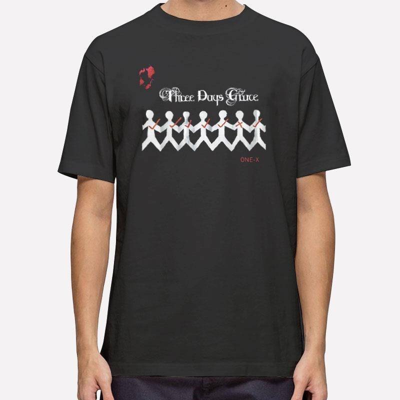 Three Days Grace Band One X T Shirt