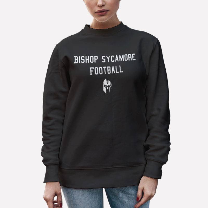 Unisex Sweatshirt Black Bishop Sycamore Football Game Shirt