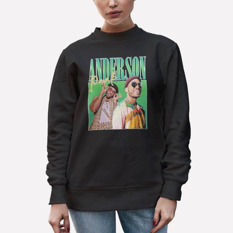 Unisex Sweatshirt Black Vintage Inspired Anderson Paak T Shirt