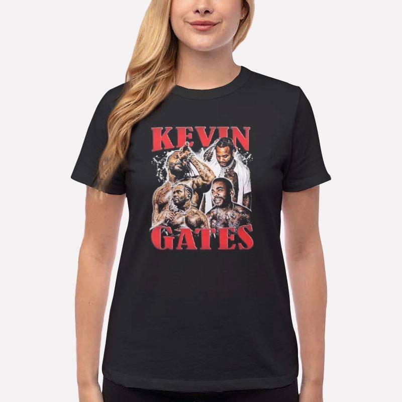 Women T Shirt Black Vintage Kevin Gates Castro Shirt