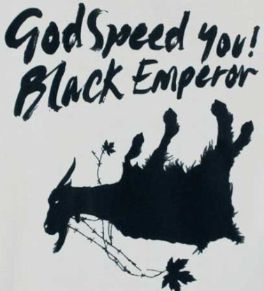 Godspeed You Black Emperor Merch Goat Shirt