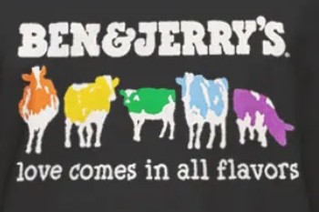 Love Comes In All Flavors Ben And Jerrys Shirt