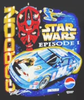 Nascar Star Wars Darth Maul Jeff Gordon Shirt