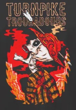 Skull Decal Turnpike Troubadours Merch Shirt