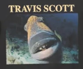 The Travis Scott Fish Meme Shirt