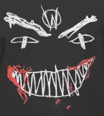 Vintage Evil Heart Club Hoodie