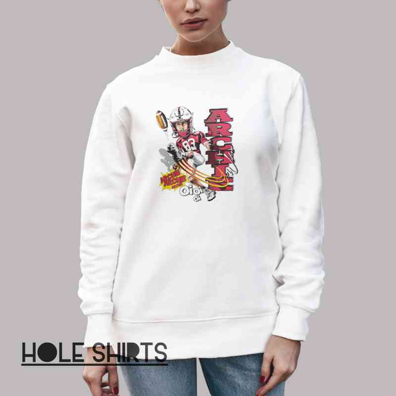 Archie Wilson Jersey Oi Oi Caricature Shirt Unisex Sweatshirt White