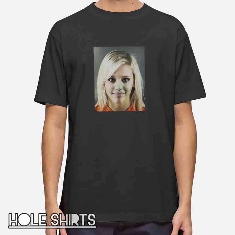 Classic mugshot style graphic t-shirt featuring vintage portrait photo design, edgy streetwear tee for military lifestyle fans, tactical culture enthusiasts, and bold statement fashion.