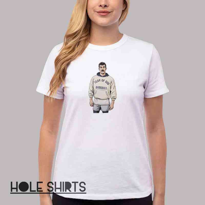 Funny Cartoon Mustache Bryce Harper Shirt Women T Shirt White Funny Cartoon Mustache Bryce Harper Shirt Women T Shirt White