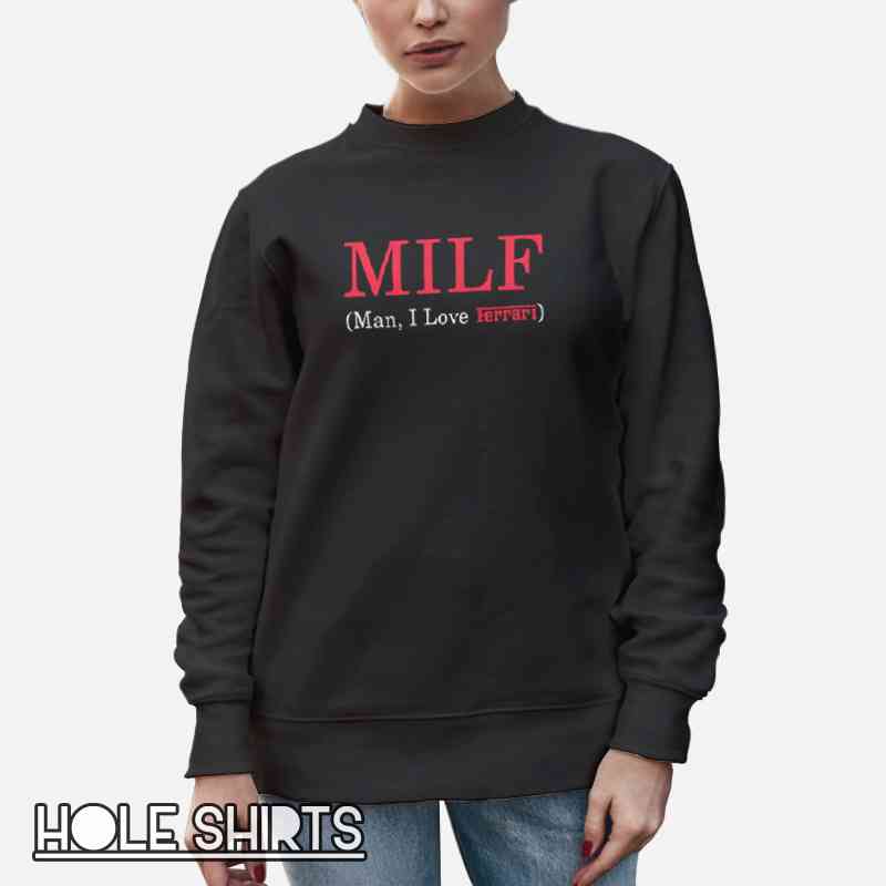 Funny Definition Lewis Hamilton Milf Shirt Unisex Sweatshirt Black