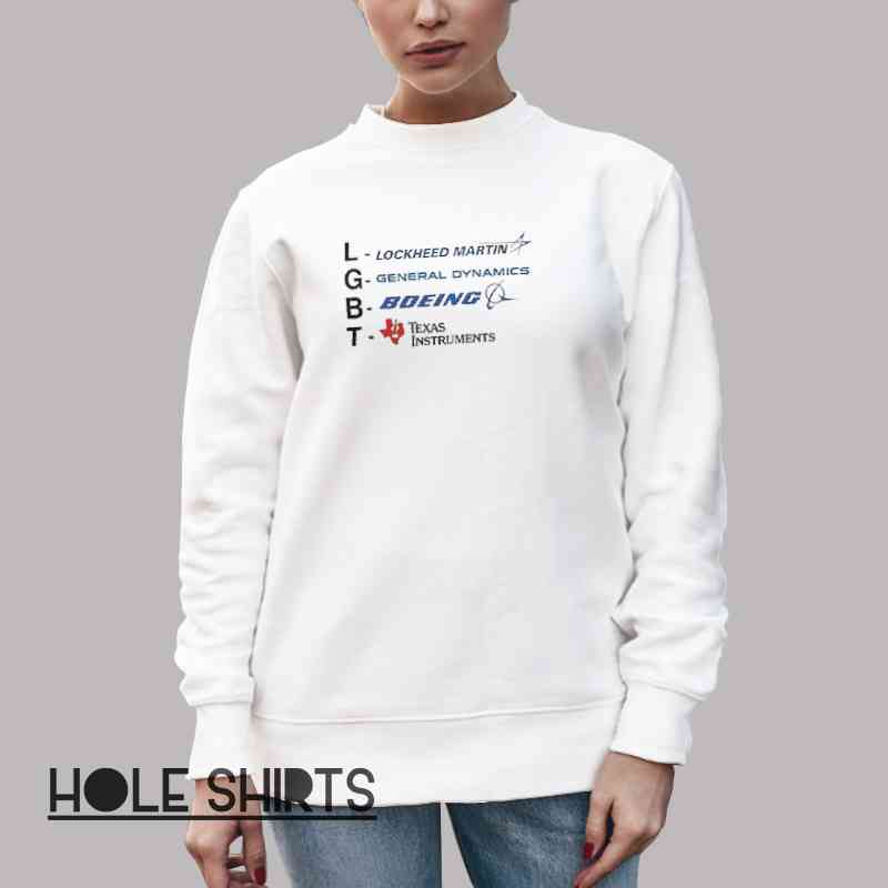 Humor Lgbt Lockheed Martin Definition Shirt Unisex Sweatshirt White