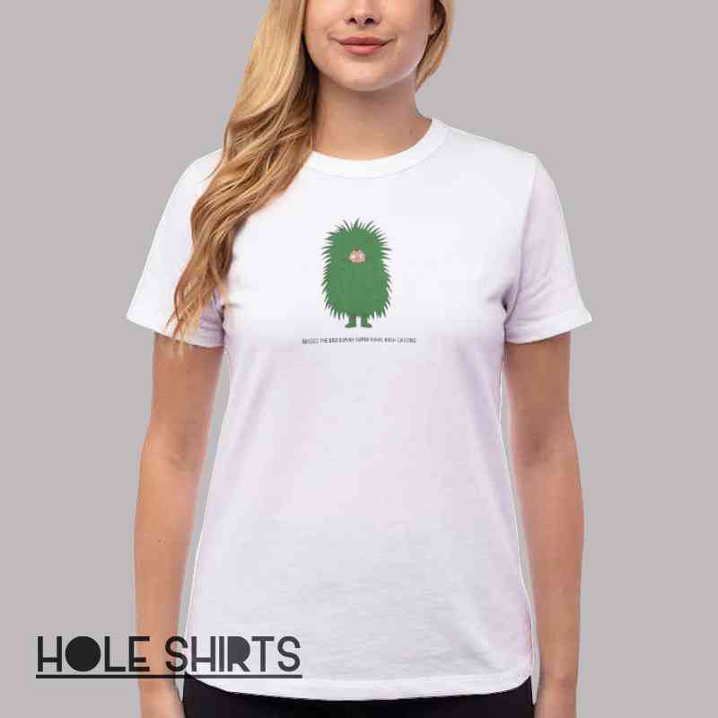 Missed The Bad Bunny Super Bowl Bush Casting Tee Shirt Women T Shirt White