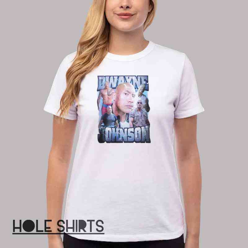 The People S Champion Dwayne The Rock Johnson Shirt Women T Shirt White