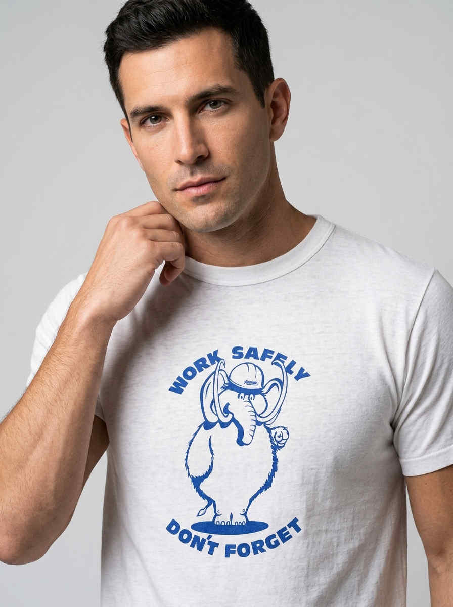 Classic Mammoth Safety Awareness Shirt
