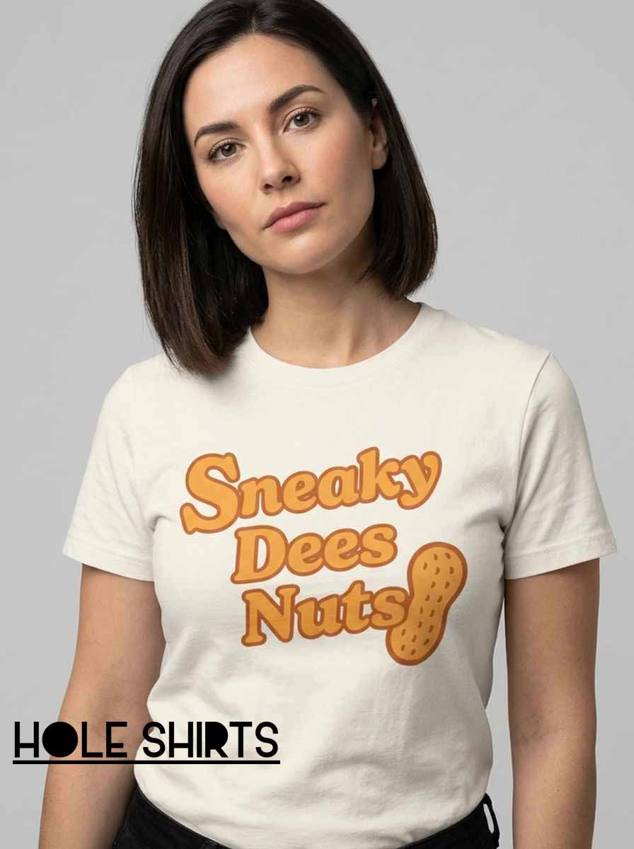 Vintage Sneaky Dees Nuts Funny Logo Shirt